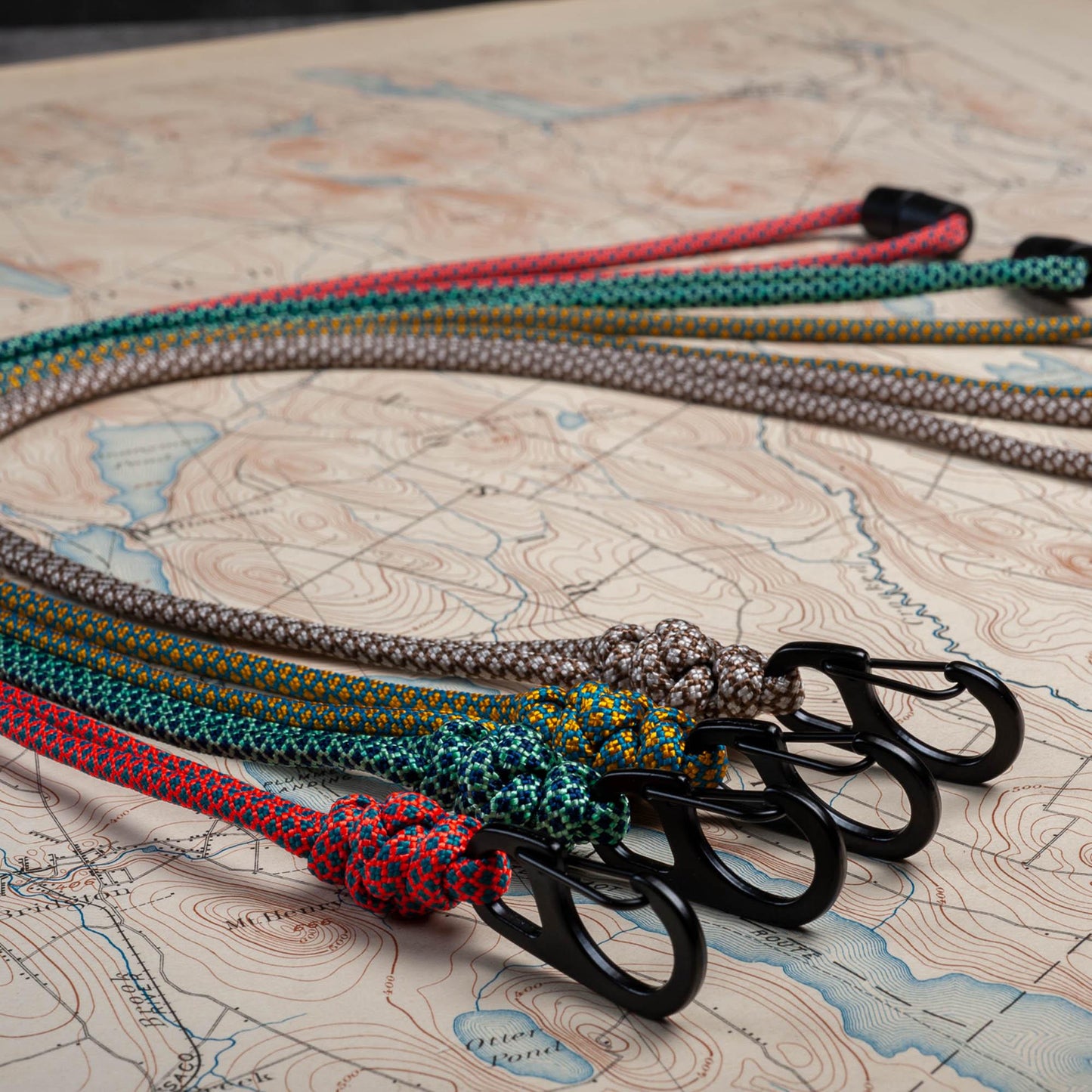 Minimal Paracord ID Lanyard | 35 Diamond Collection Colors | Breakaway Clasp & Badge Holder | Customizable Length | Handmade USA Made