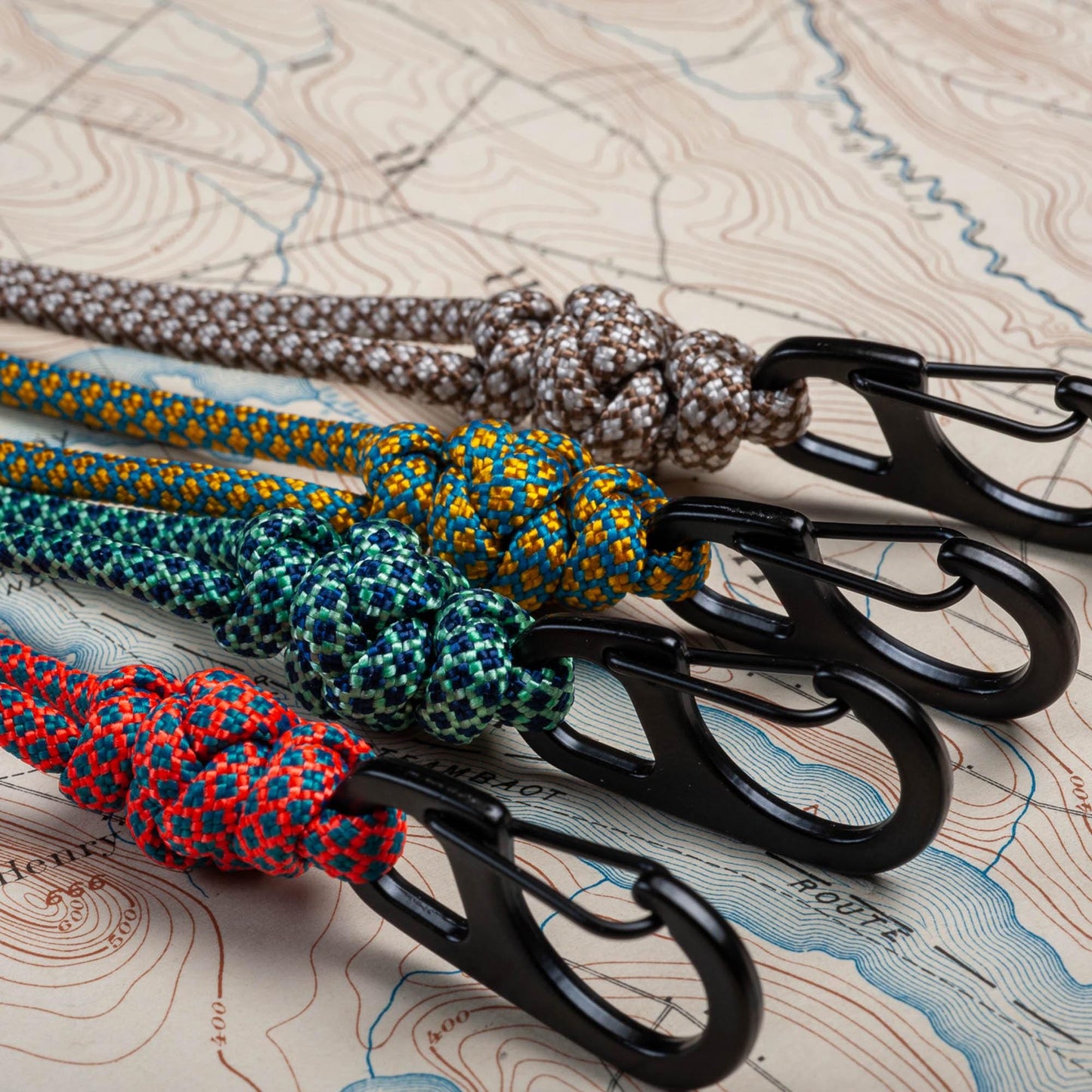 Minimal Paracord ID Lanyard | 35 Diamond Collection Colors | Breakaway Clasp & Badge Holder | Customizable Length | Handmade USA Made