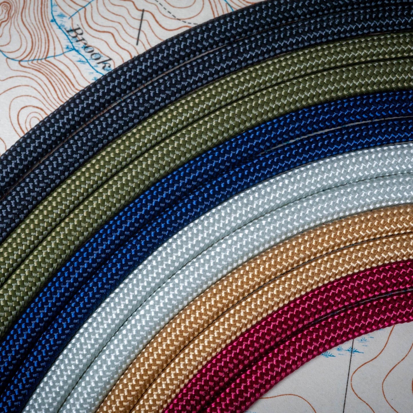 Two Color Paracord ID Lanyard | Breakaway Clasp & Badge Holder | 70+ Vibrant Colors | Handmade USA Made