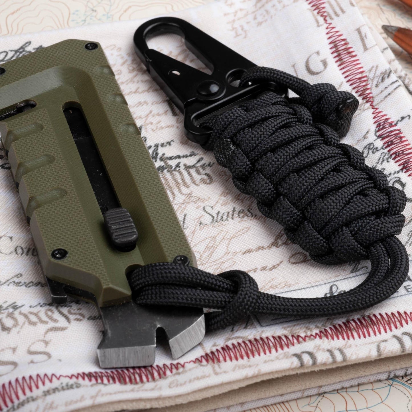 Tactical EDC Paracord HK Hook Lanyard