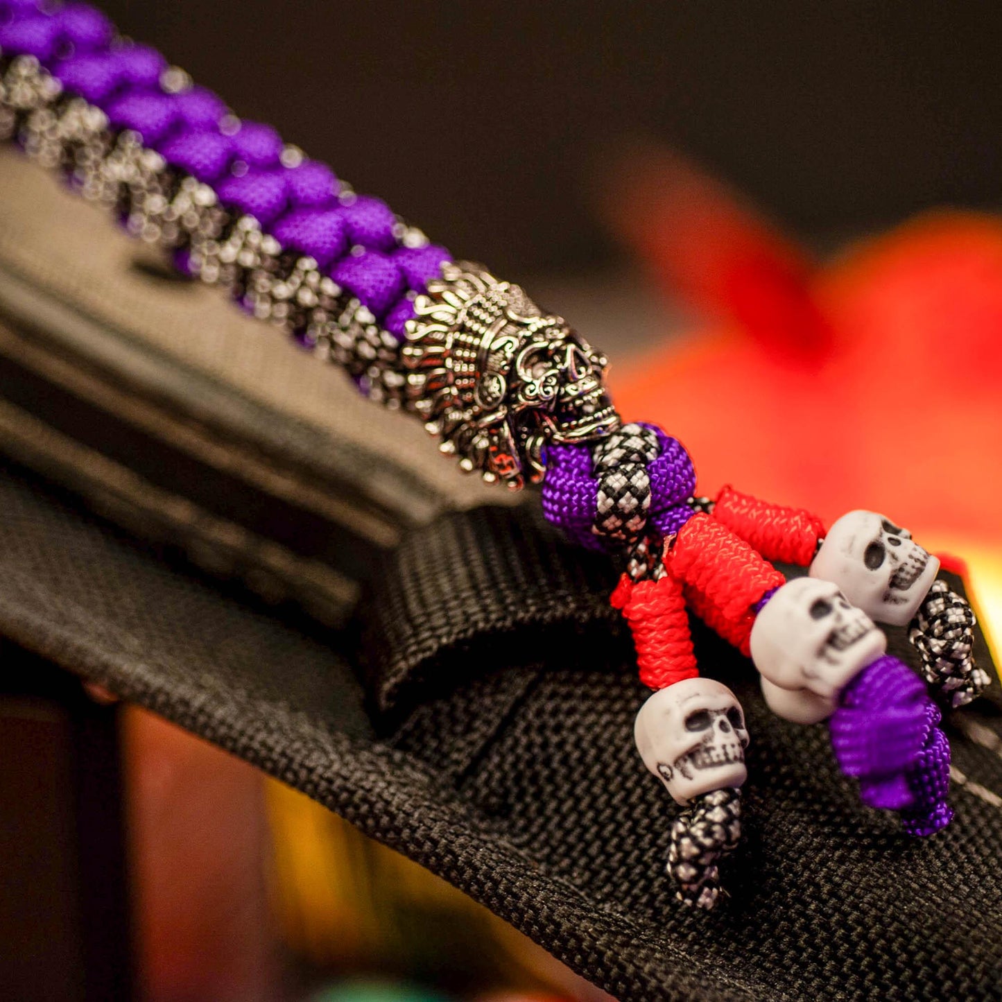 Day of the Dead | el Día de los Muertos Paracord Knife Lanyard