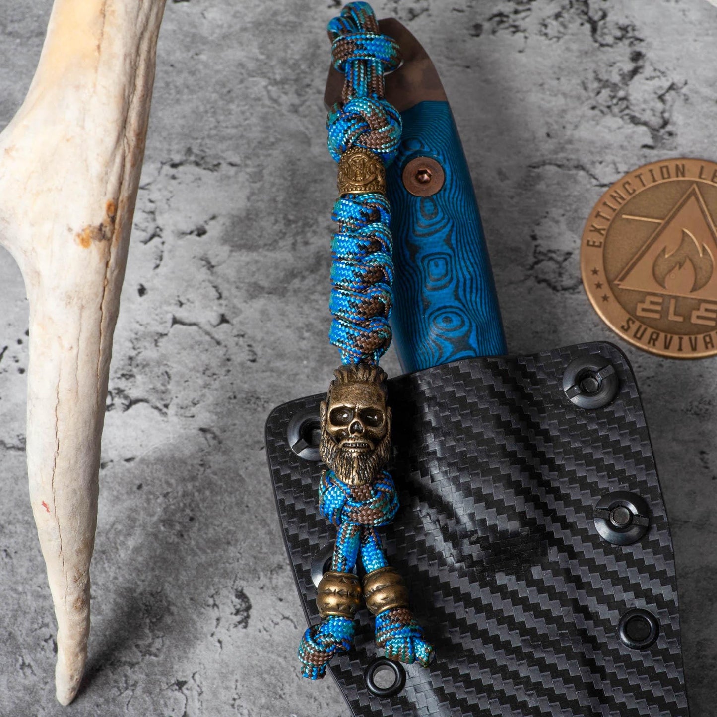 Norwegian Viking 550 Knife Lanyard With Your Choice of Cord Color | Choose From 70 Cord Colors