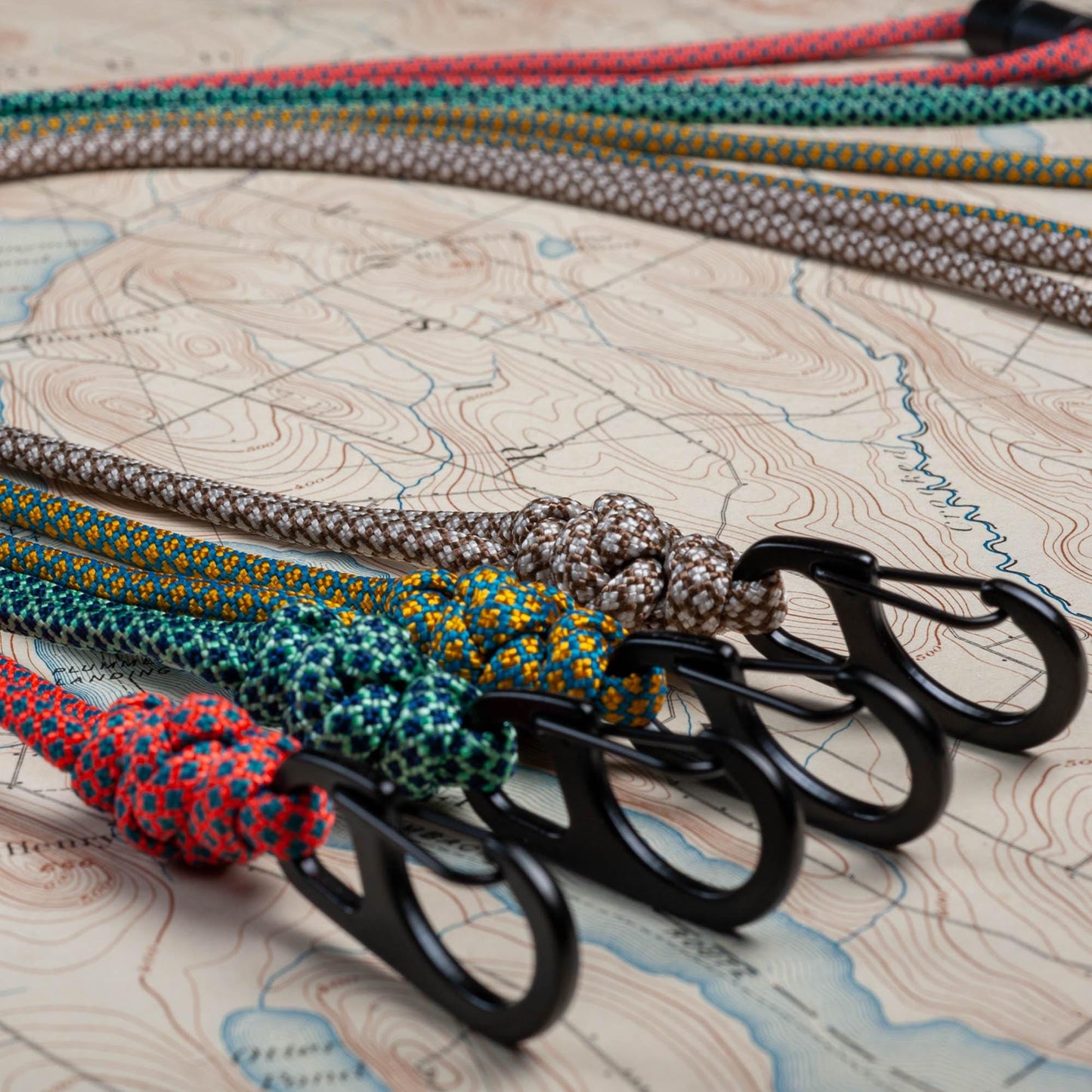 Minimal Paracord ID Lanyard | 35 Diamond Collection Colors | Breakaway Clasp & Badge Holder | Customizable Length | Handmade USA Made