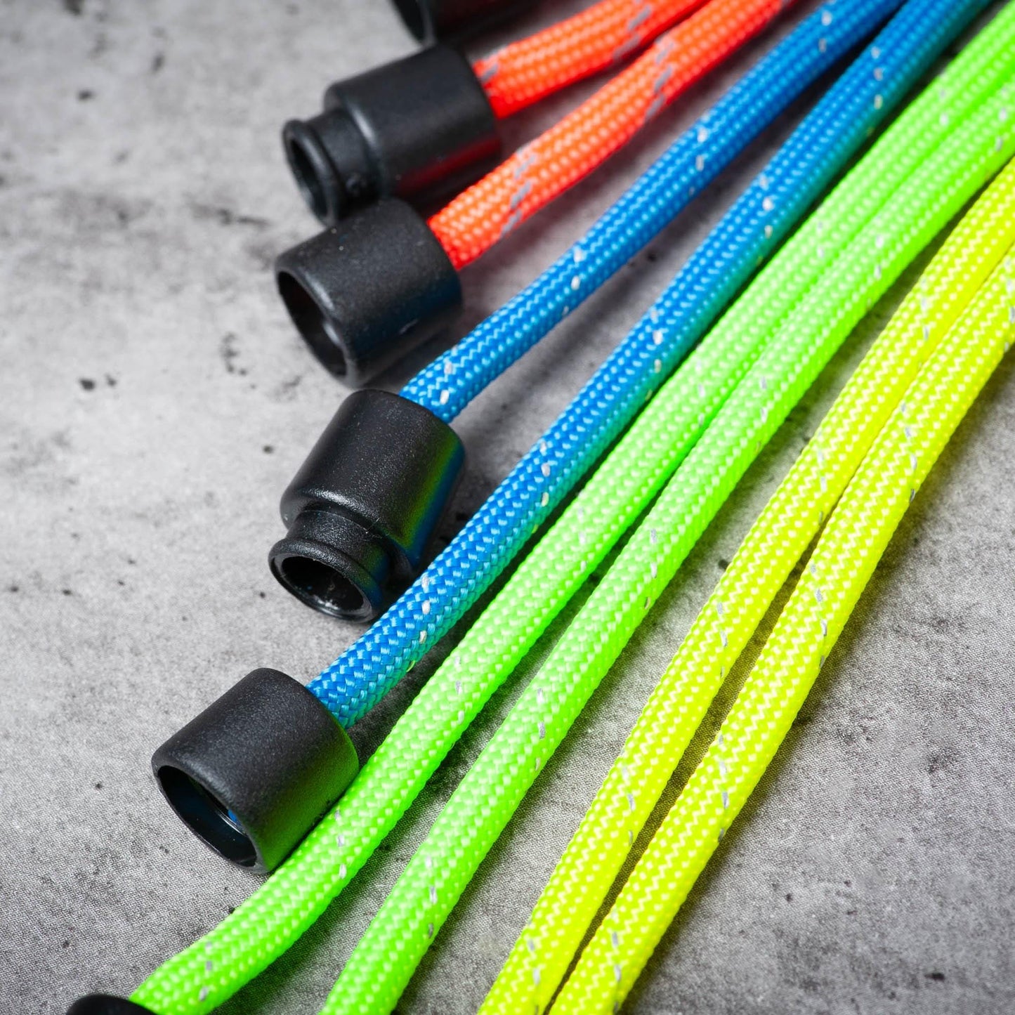 Reflective Paracord ID Lanyard | 14 Colors with Reflective Tracers | Breakaway Clasp, Badge Holder | Customizable Length | Handmade USA Made