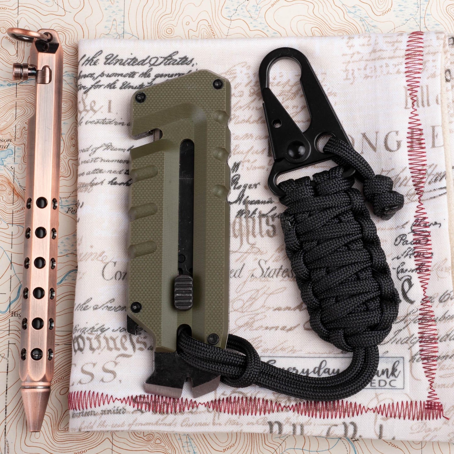 Tactical EDC Paracord HK Hook Lanyard