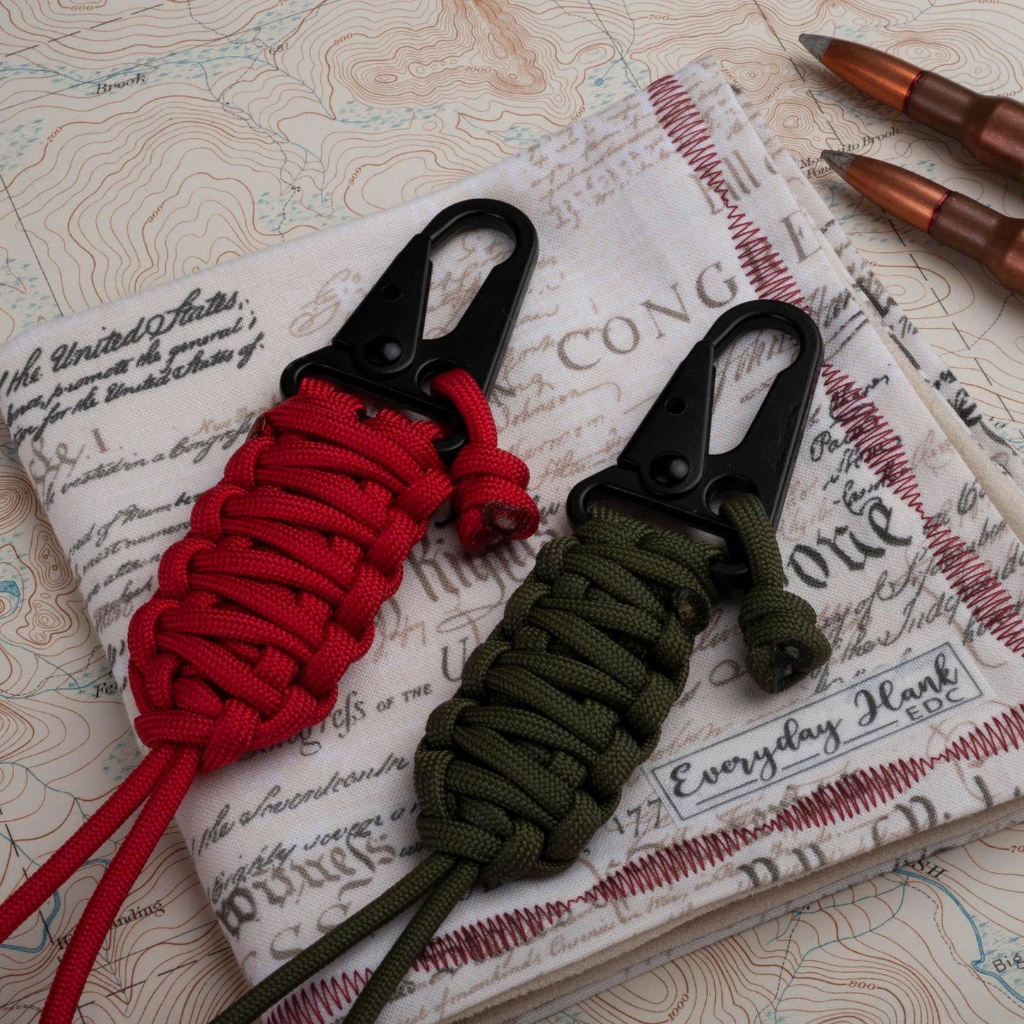 Tactical EDC Paracord HK Hook Lanyard