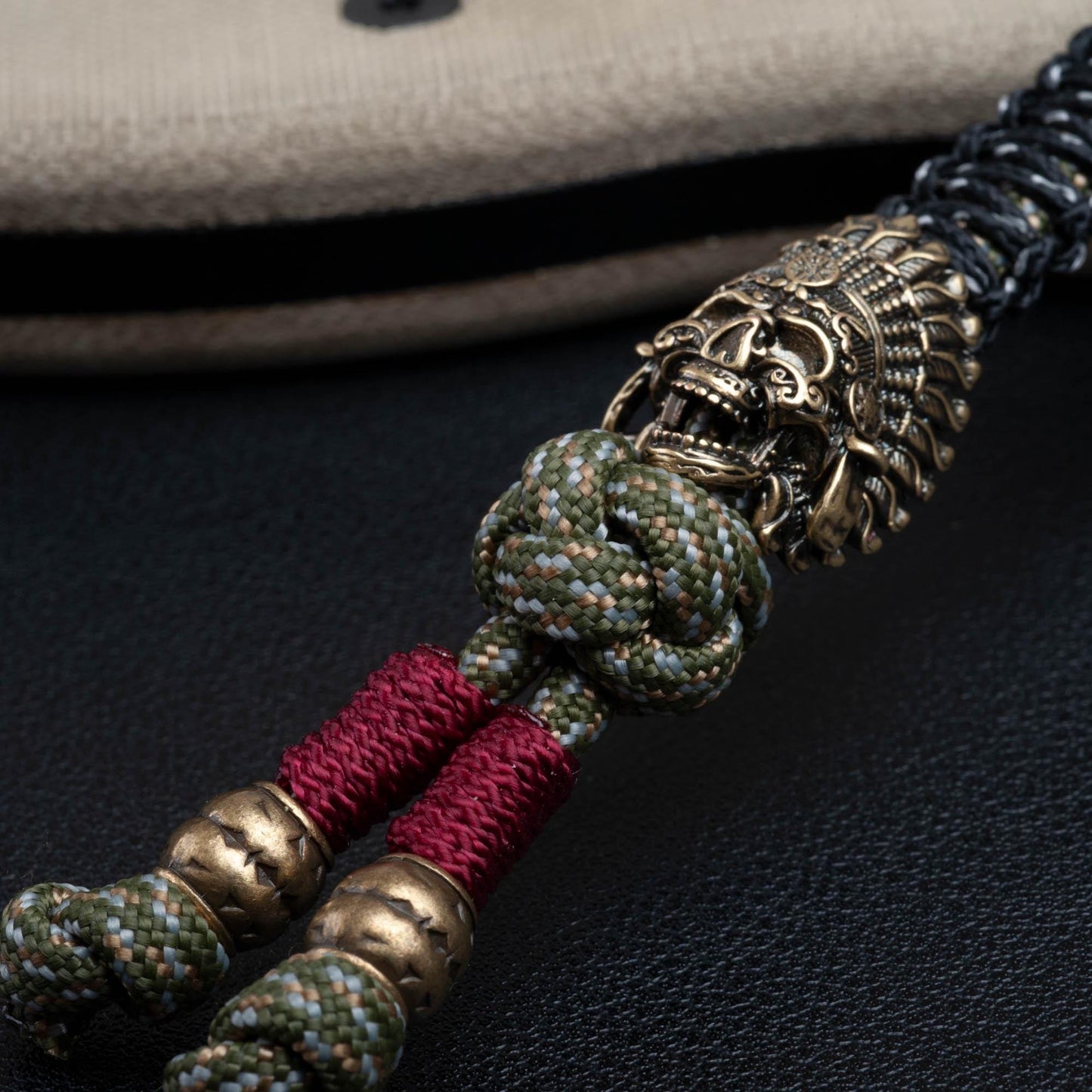 Aztec Warrior Knife Lanyard