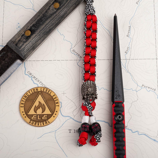 Shadow Warrior Indian Chief Knife Lanyard