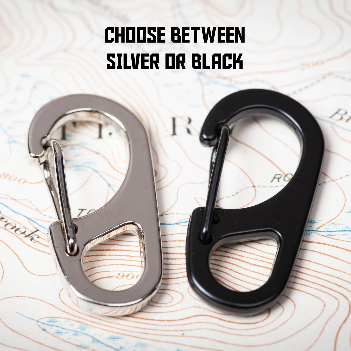 Minimal Paracord ID Lanyard | Camo Collection | Breakaway Clasp | Black or Silver Carabiner | ID Holder Included