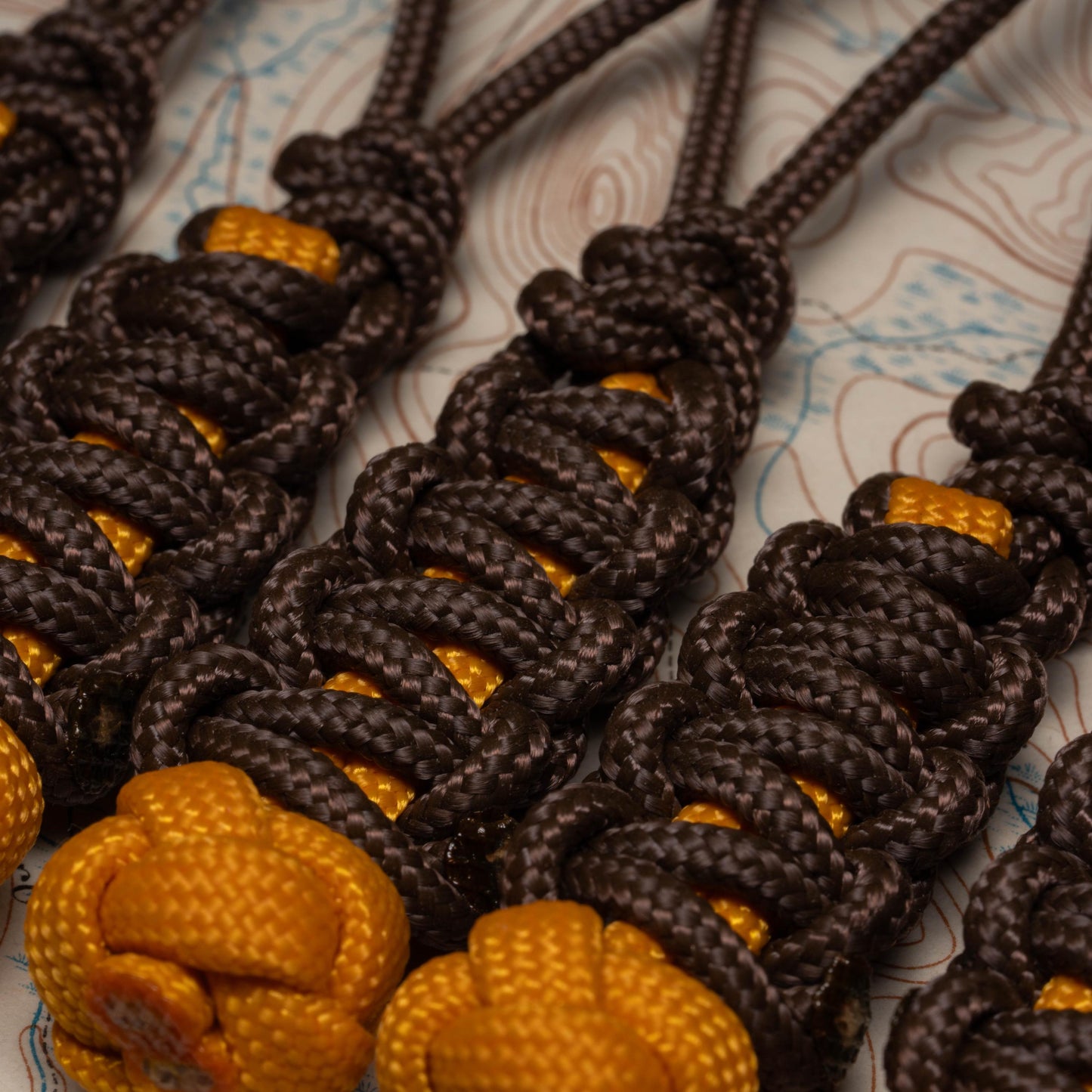 275 Paracord Hybrid Zipper Pulls With 550 Paracord Center (6 Pack) | Choose From Over 100 Paracord Colors