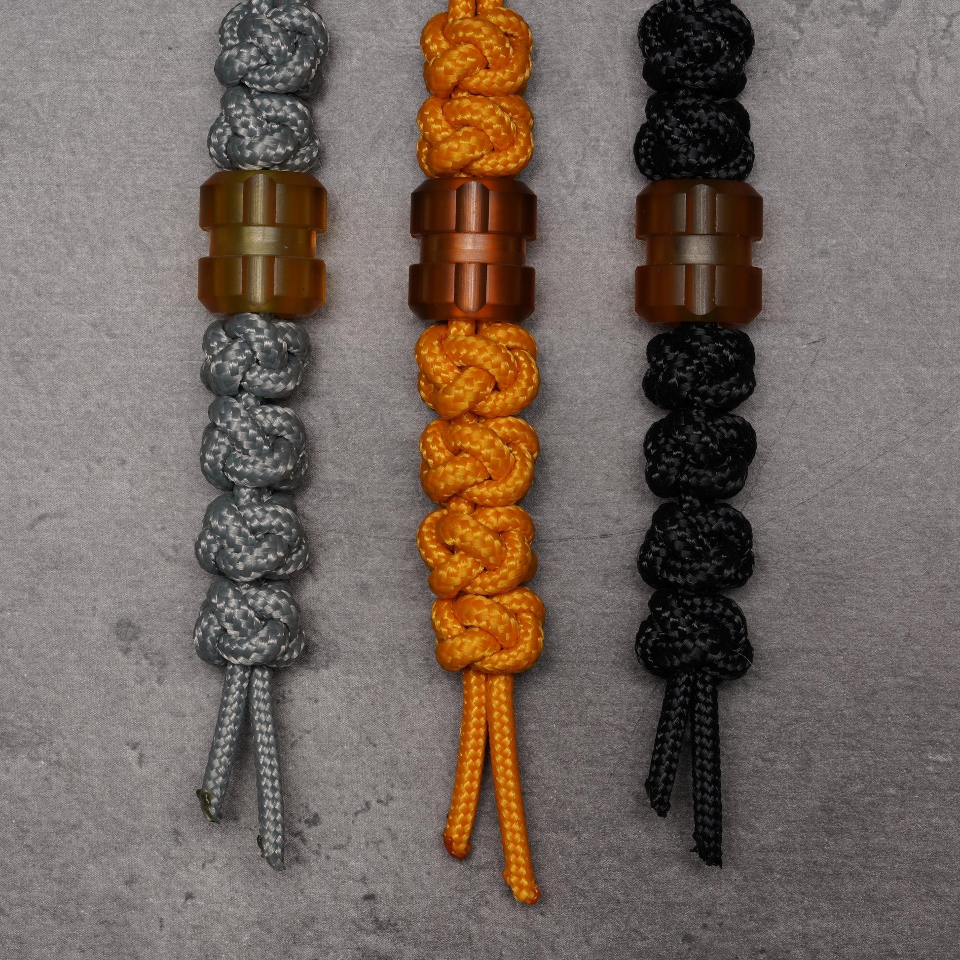 275 Paracord Diamond Knot Knife Lanyard With Ultem Bead