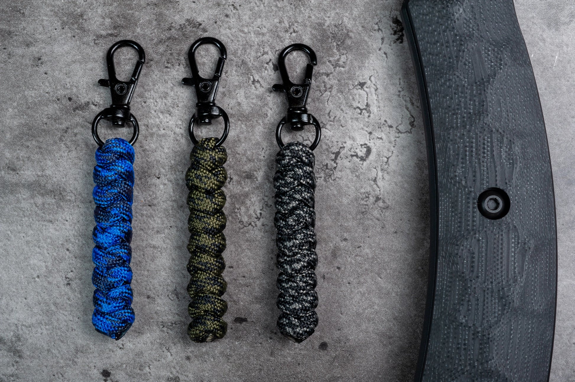 Rounded Paracord Zipper Pull Lanyard With Swivel Hook (single) | Choose  From 105 Cord Colors and 4 Hook Colors